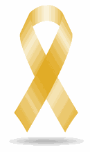 Childhood-gold-ribbon