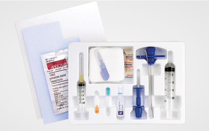BD Carefusion Bone Marrow Tray/Economy Tray w/ Original Jamshidi Needle/11G x 4"/IL Needle/15G