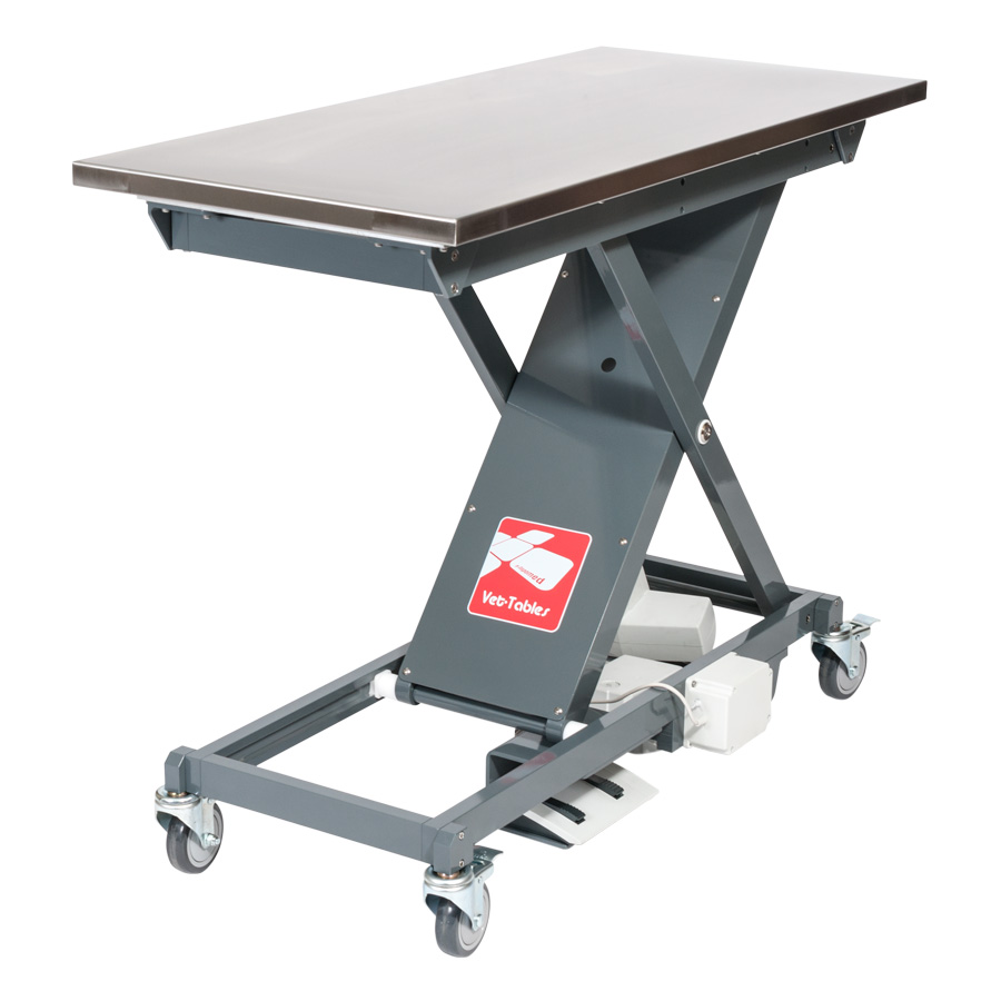Dispomed Scissor Base 60" Mobile Table