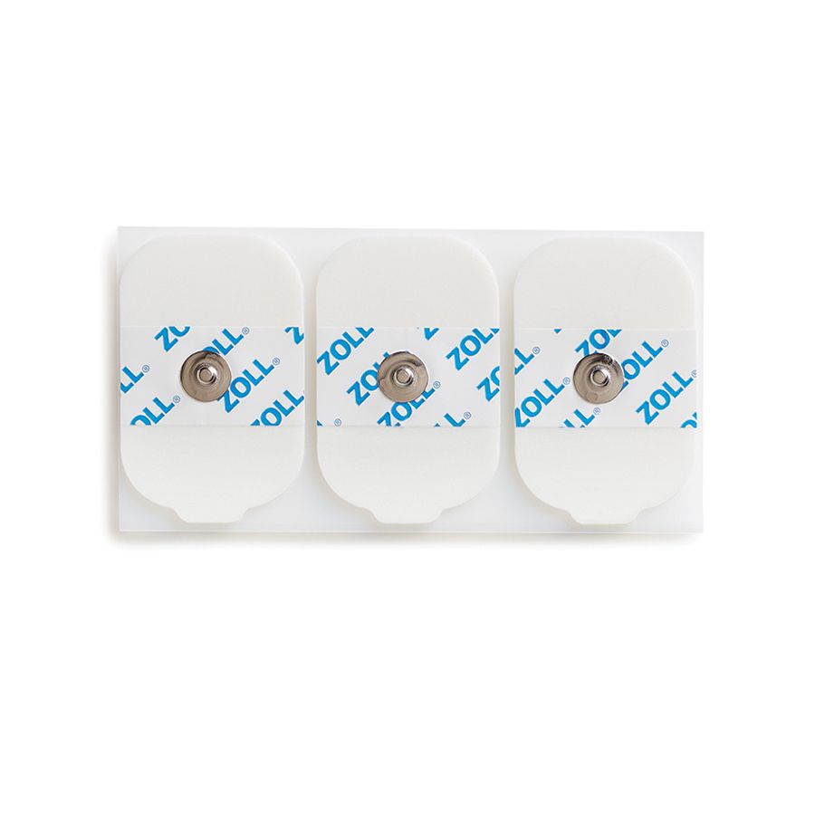 Zoll Pulse Oximetry ECG Electrodes, Rectangular