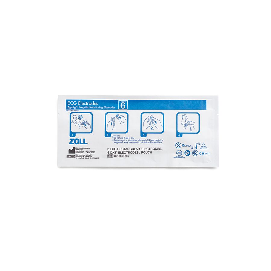 Zoll Electrodes, ECG