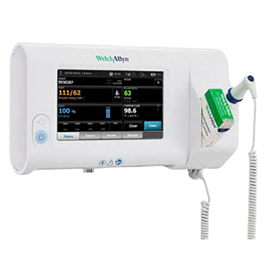 Welch Allyn Connex Spot Monitor with SureBP, Covidien SPO2