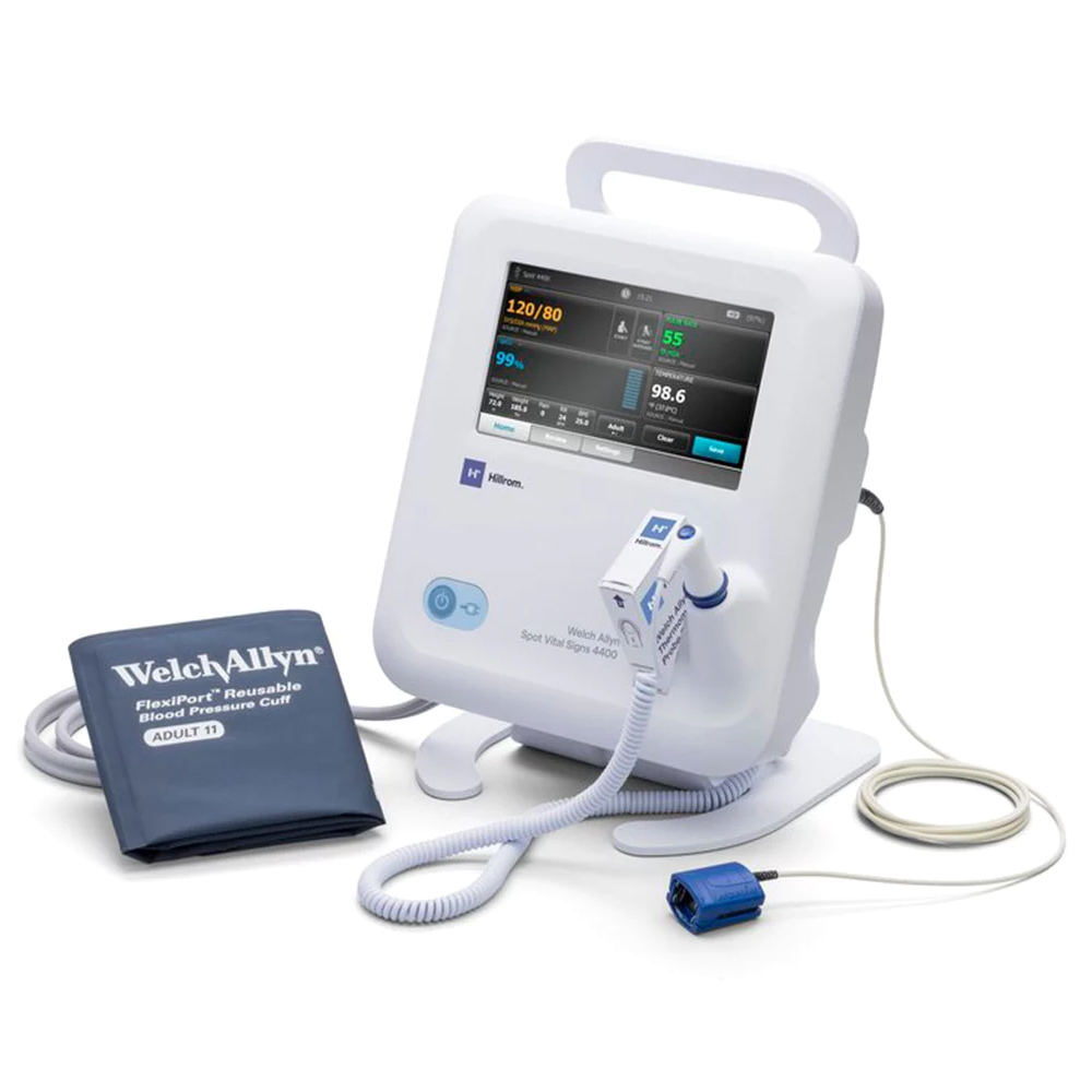 Welch Allyn Spot Vital Signs 4400 Monitor with SureBP Non-invasive Blood Pressure, SureTemp Thermometer