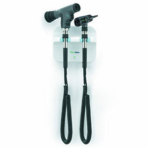 Welch Allyn Green Series 777 Wall Transformer with PanOptic Ophthalmoscope, MacroView Otoscope