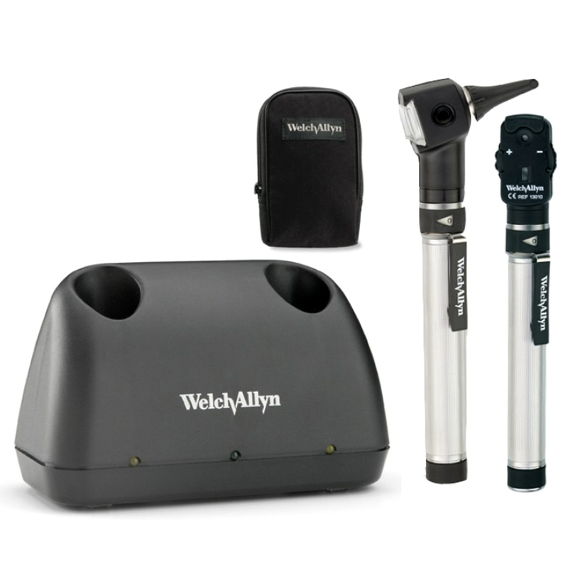 Welch Allyn 92851 2.5 V Halogen Diagnostic Set