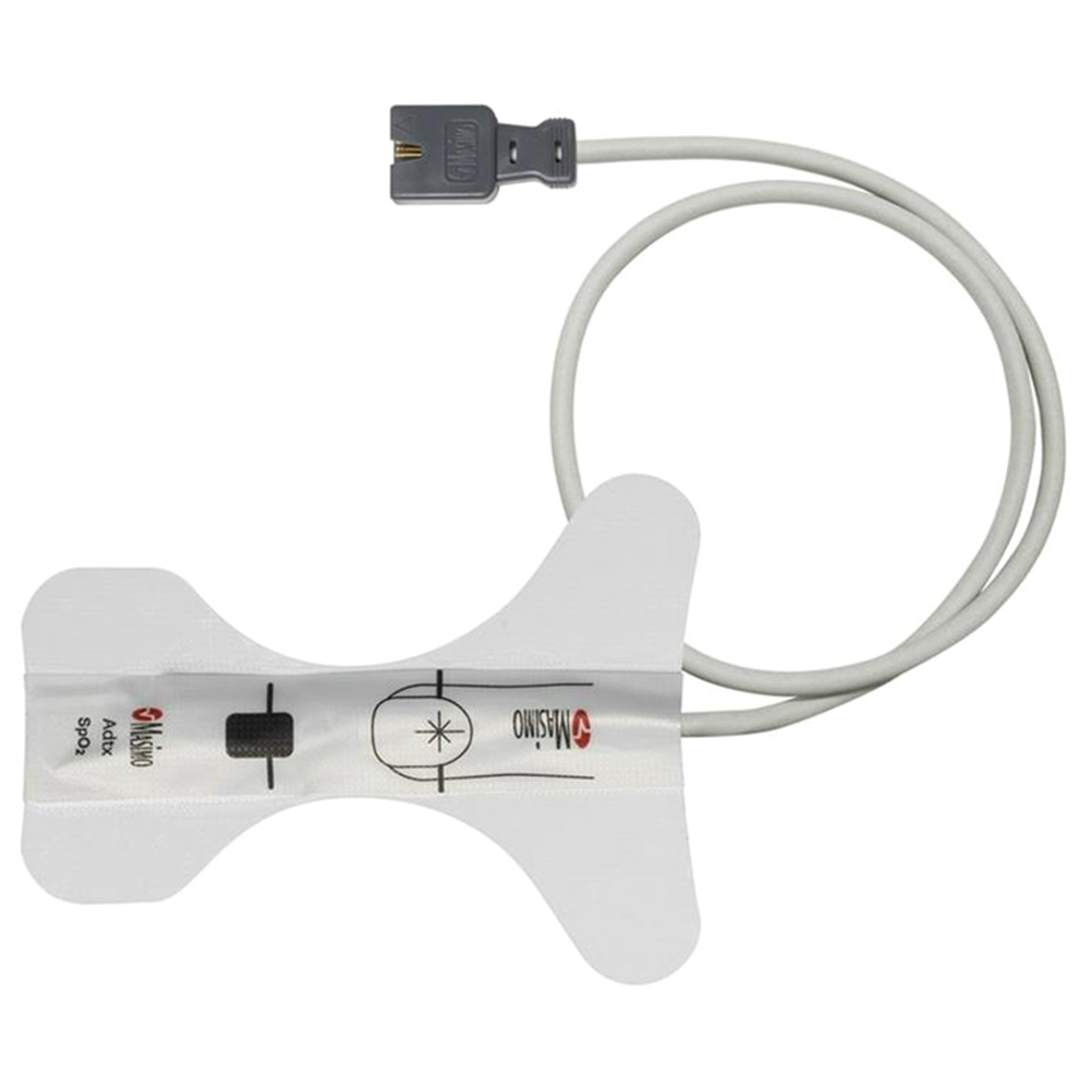 Welch Allyn SpO2 Masimo Finger Sensor with Adhesive, Neo/Adult, 20 Per Case