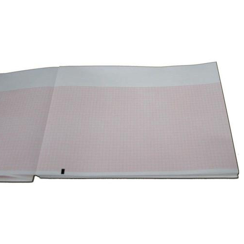 Welch Allyn Mortara Burdick Thermal Paper, Cued with White Header for ELI ECGs, 12 Pack/Case