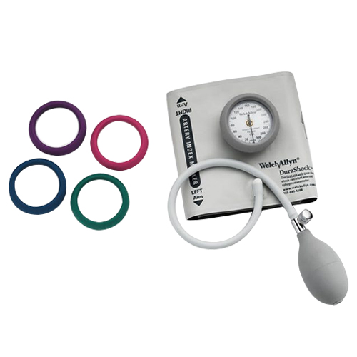 Welch Allyn DuraShock DS44 Integrated Aneroid Sphygmomanometer with Adult Cuff