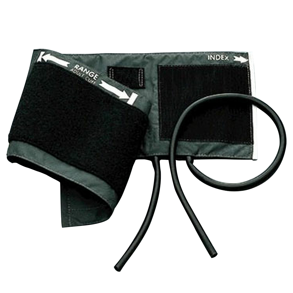 Welch Allyn Thigh Reusable Blood Pressure Cuff with 2-Tube, Bare Tube and Tri-Purpose Connector