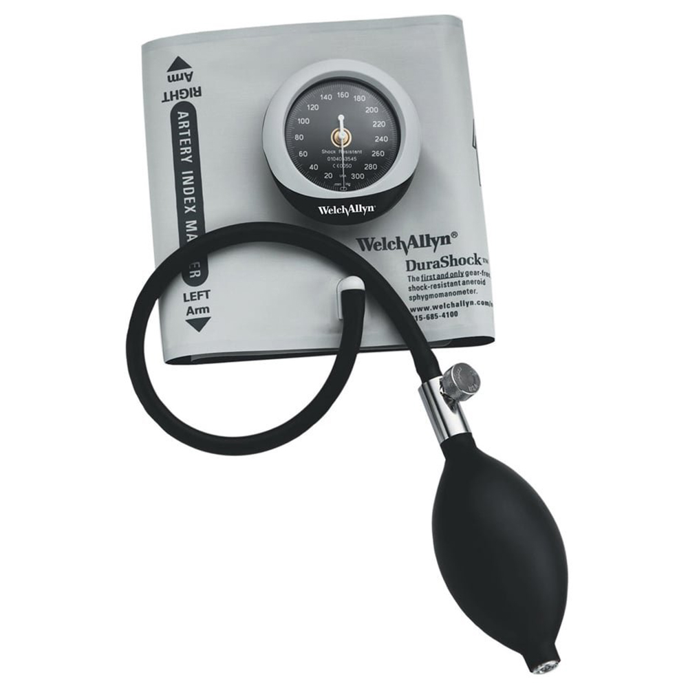Welch Allyn DuraShock DS45 Integrated Aneroid Sphygmomanometer with Small Adult Cuff