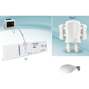 Welch Allyn Flexiport Soft Adult Long Disposable Blood Pressure Cuff with 2-Tube, Inflation System, 20/Pack