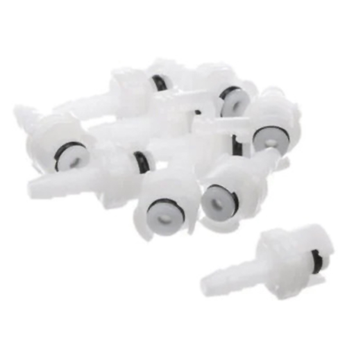 Welch Allyn Plastic Male Locking Connector with 1/8 inch Tubing for Blood Pressure Monitors, 10/Pack