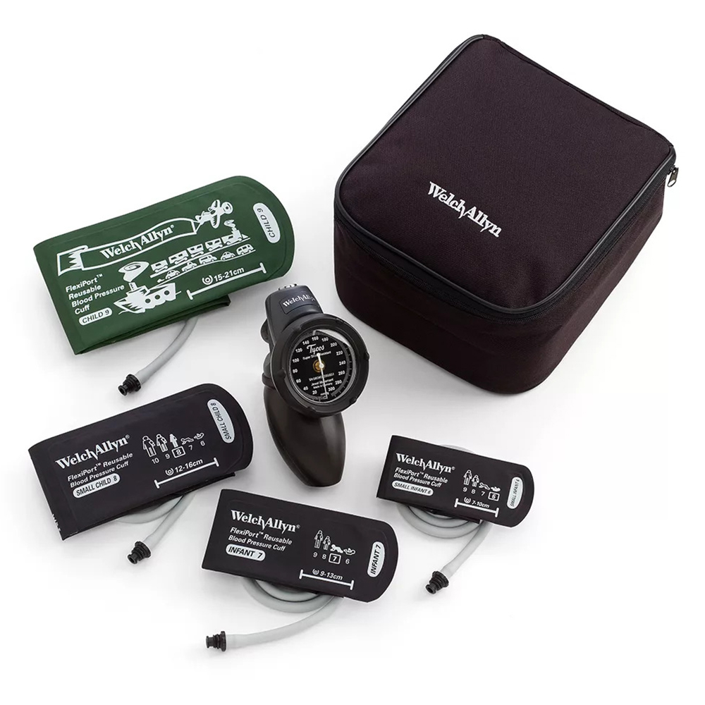Welch Allyn Platinum Series Hand Aneroid Sphygmomanometer with Adult Cuff and Case
