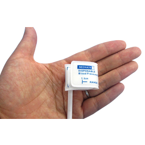 Welch Allyn Disposable Neonatal 1 Blood Pressure Cuff with 2-Tubes, Luer Slip Connector, 10/Box