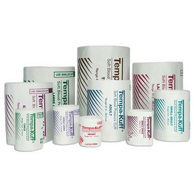 Welch Allyn Soft Disposable Neonate 1 Blood Pressure Cuff with 1-Tube, Female SnapQuik Connector, 40/Case
