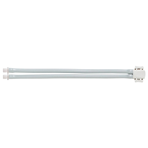Welch Allyn Blood Pressure FlexiPort Fitting with Screw Connector, 2-Tubes for Blood Pressure Cuff, 10/Pack