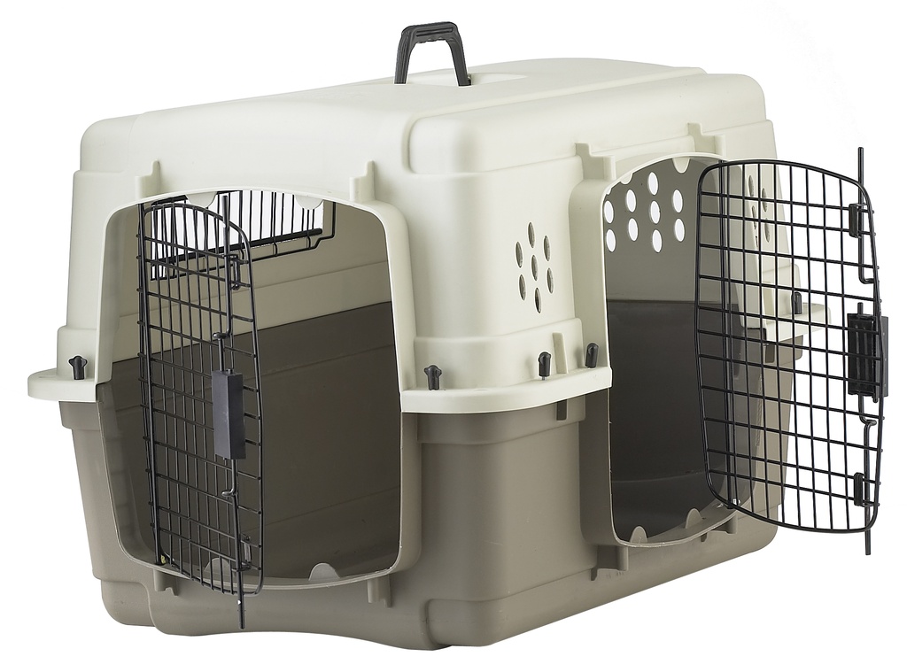Small Double Door Plastic Crate