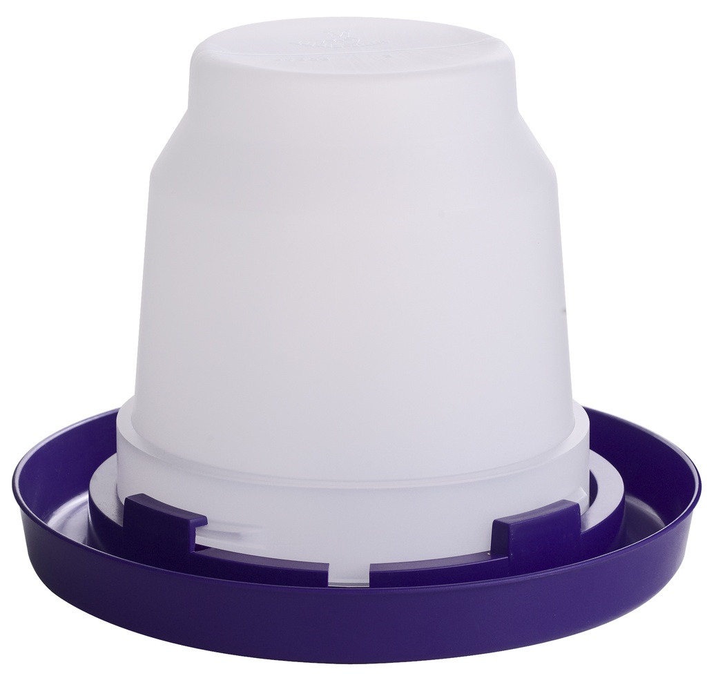 Little Giant Nesting Style Poultry Waterer Base 1 gal Purple