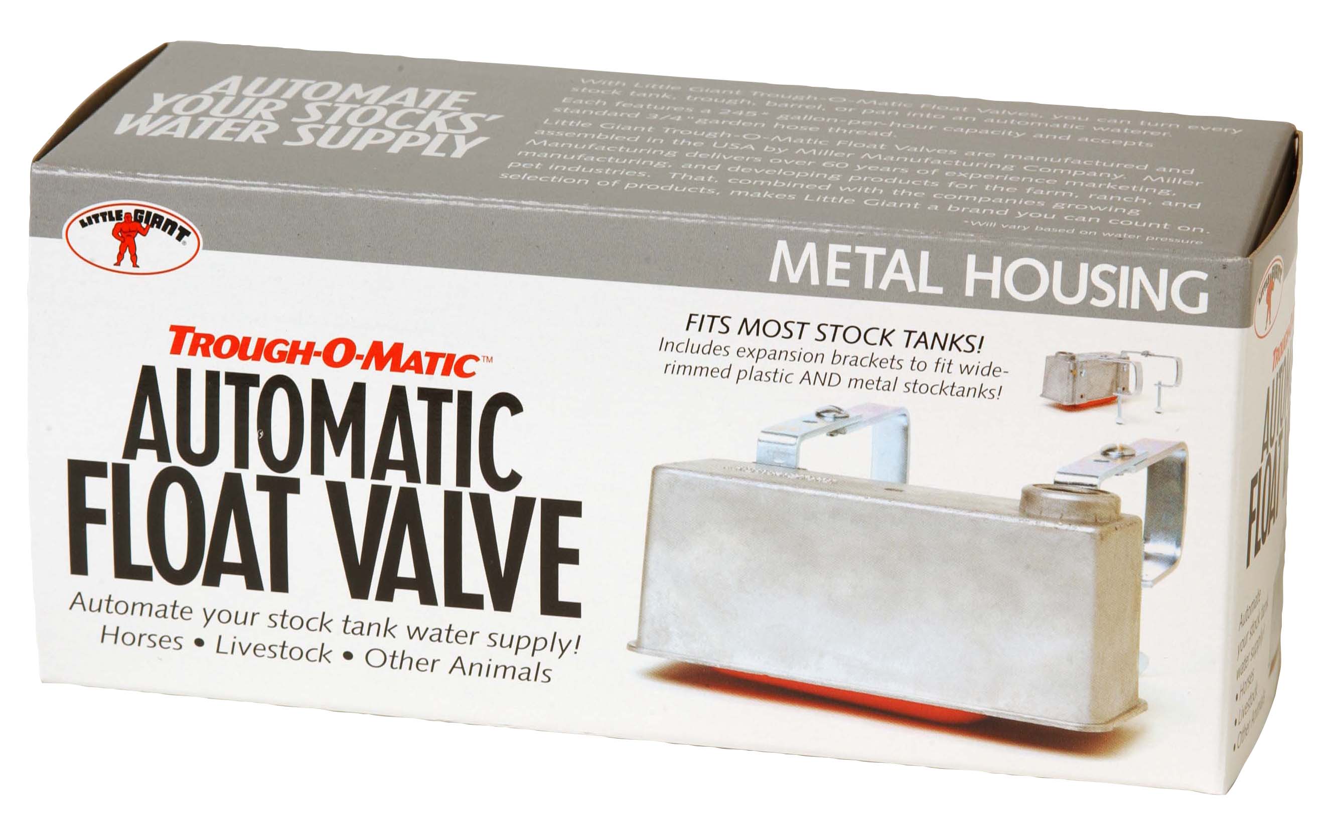 Metal Trough-O-Matic® with Expansion Brackets