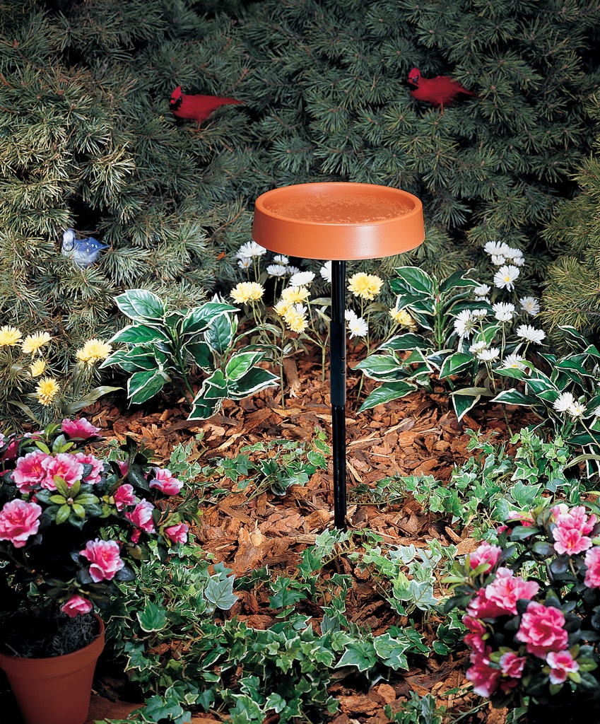 Heated Bird Bath with Stand