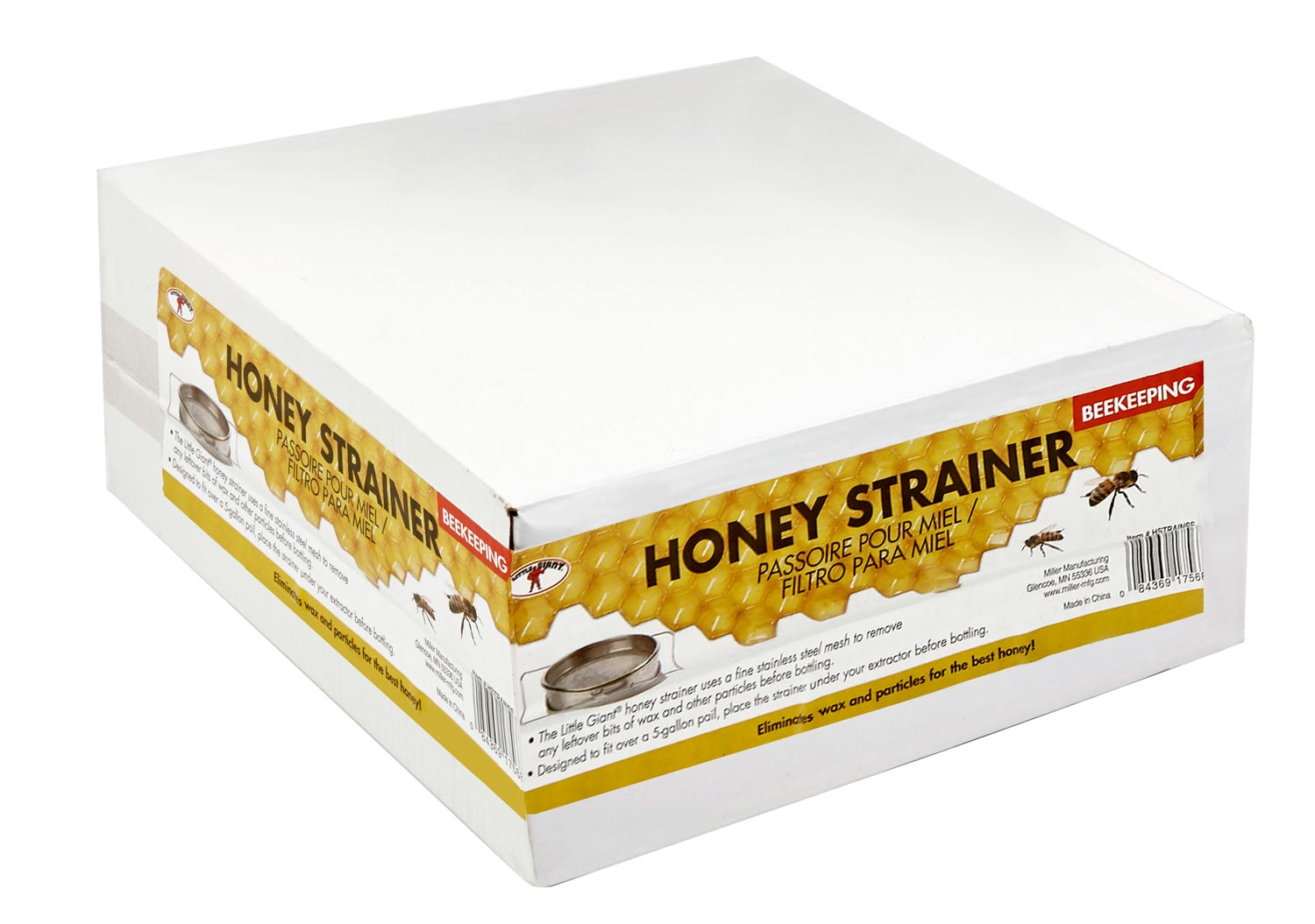 Little Giant Bee Stainless Steel Honey Strainer