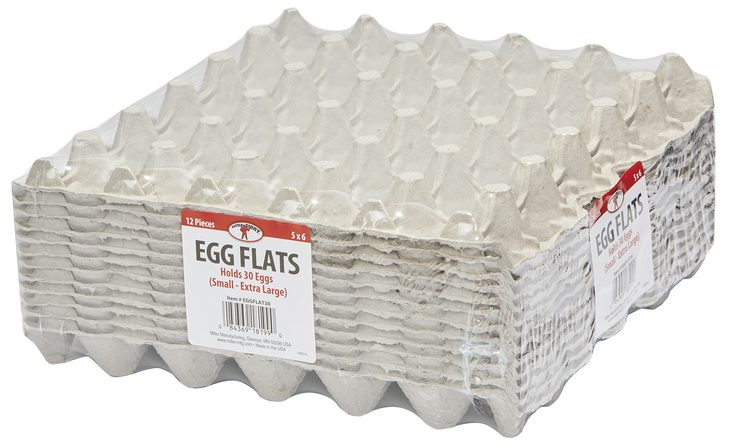 Egg Flats 30 Count 5 x 6 Package of 12