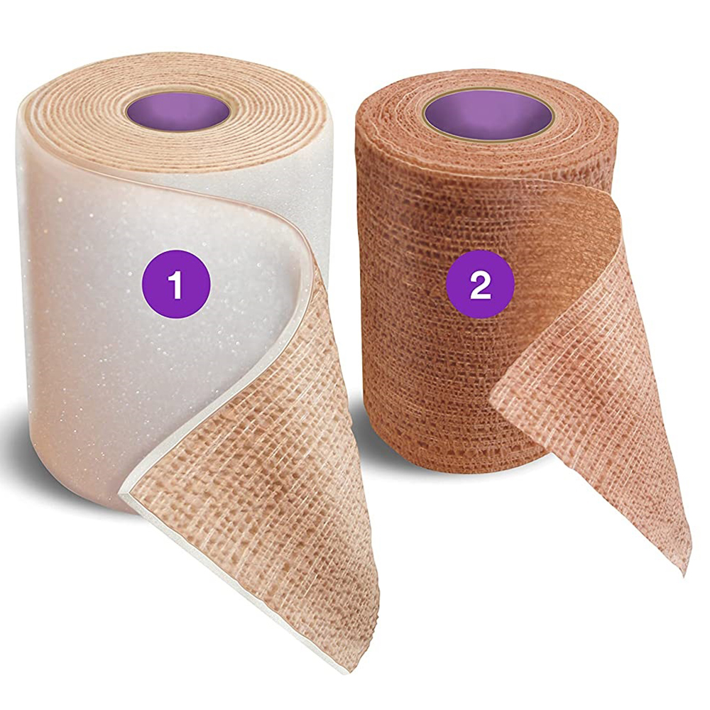 3M Health Care Coban Two-Layer Compression Bandage Systems, Above the Knee, 8 Cartons/Case