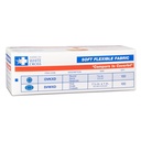 Dukal American White Cross 7/8 inch Soft Flexible Fabric Adhesive Spot Bandages, 1200/Pack
