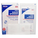 Dukal 8 x 4 inch 12-Ply Sterile Gauze Sponges, 1000/Pack