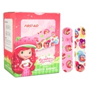 Dukal American White Cross 3/4 x 3 inch Strawberry Shortcake Adhesive Kid Design Bandages, 1200/Pack