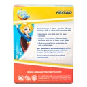 Dukal American White Cross 3/4 x 3 inch DC Super Hero Girls Adhesive Kid Design Bandages, 1200/Pack