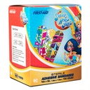 Dukal American White Cross 3/4 x 3 inch DC Super Hero Girls Adhesive Kid Design Bandages, 1200/Pack
