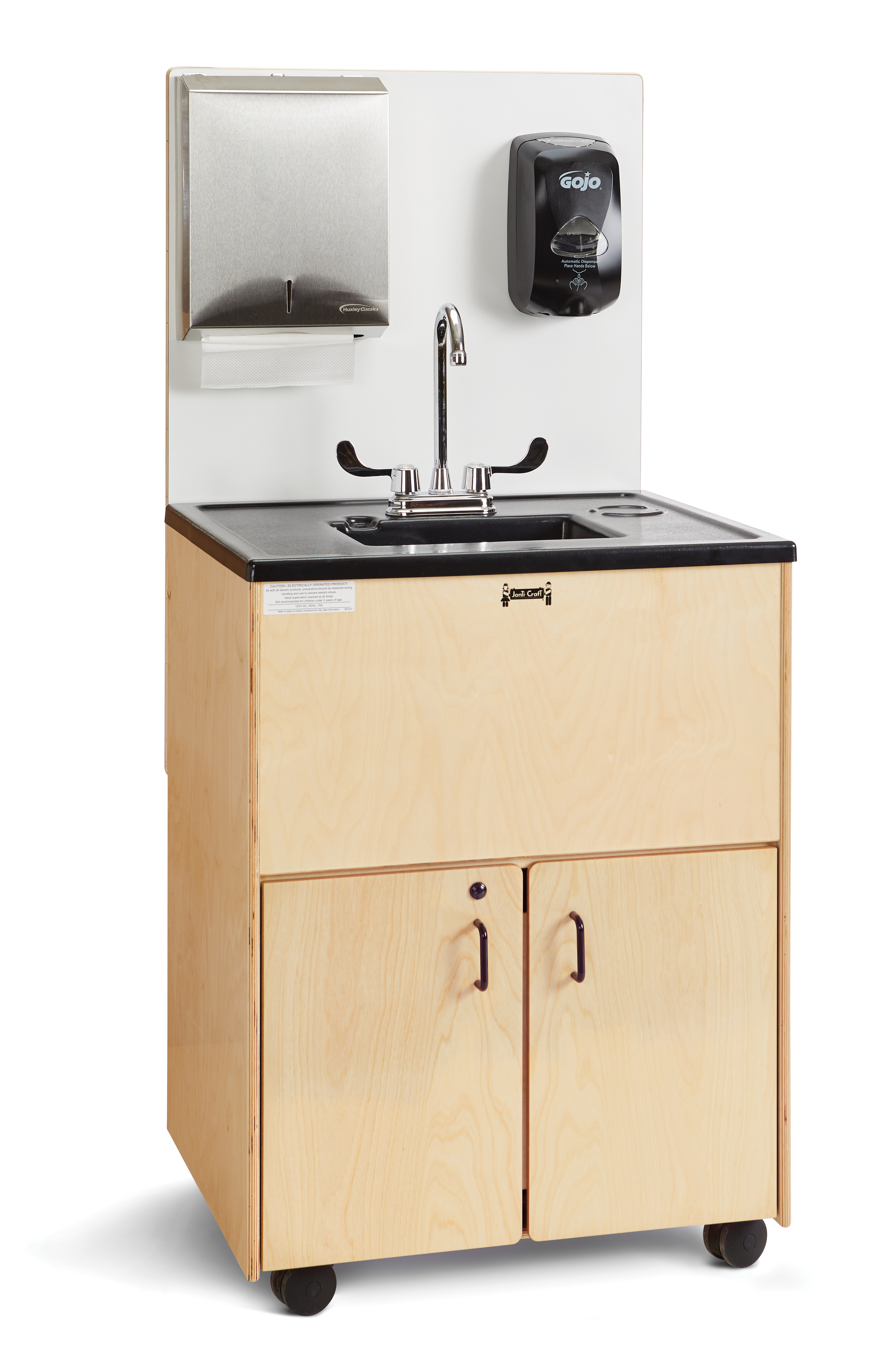 Jonti-Craft® Clean Hands Helper Dispenser Backsplash