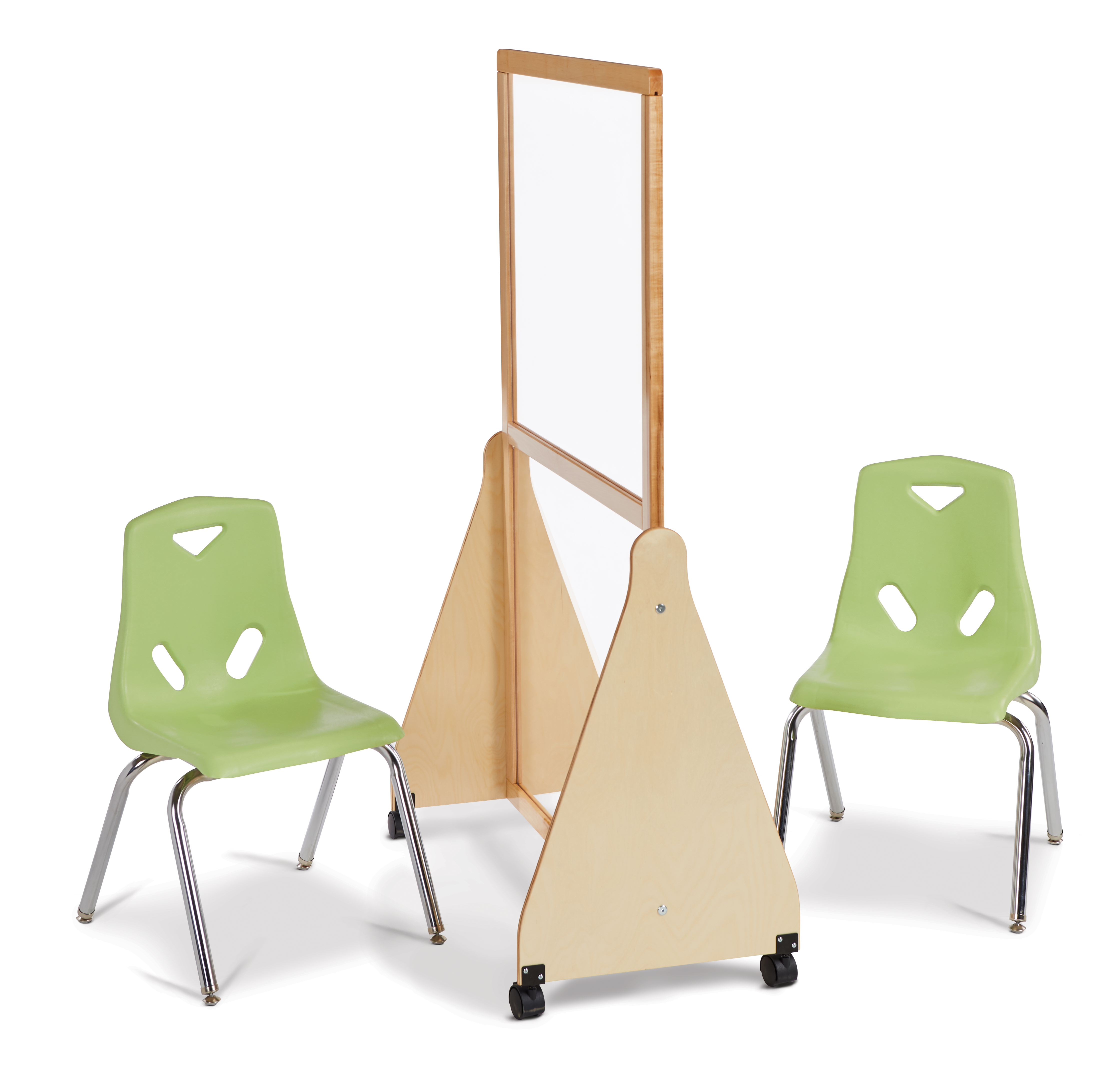 Jonti-Craft® See-Thru Small Mobile Space Divider