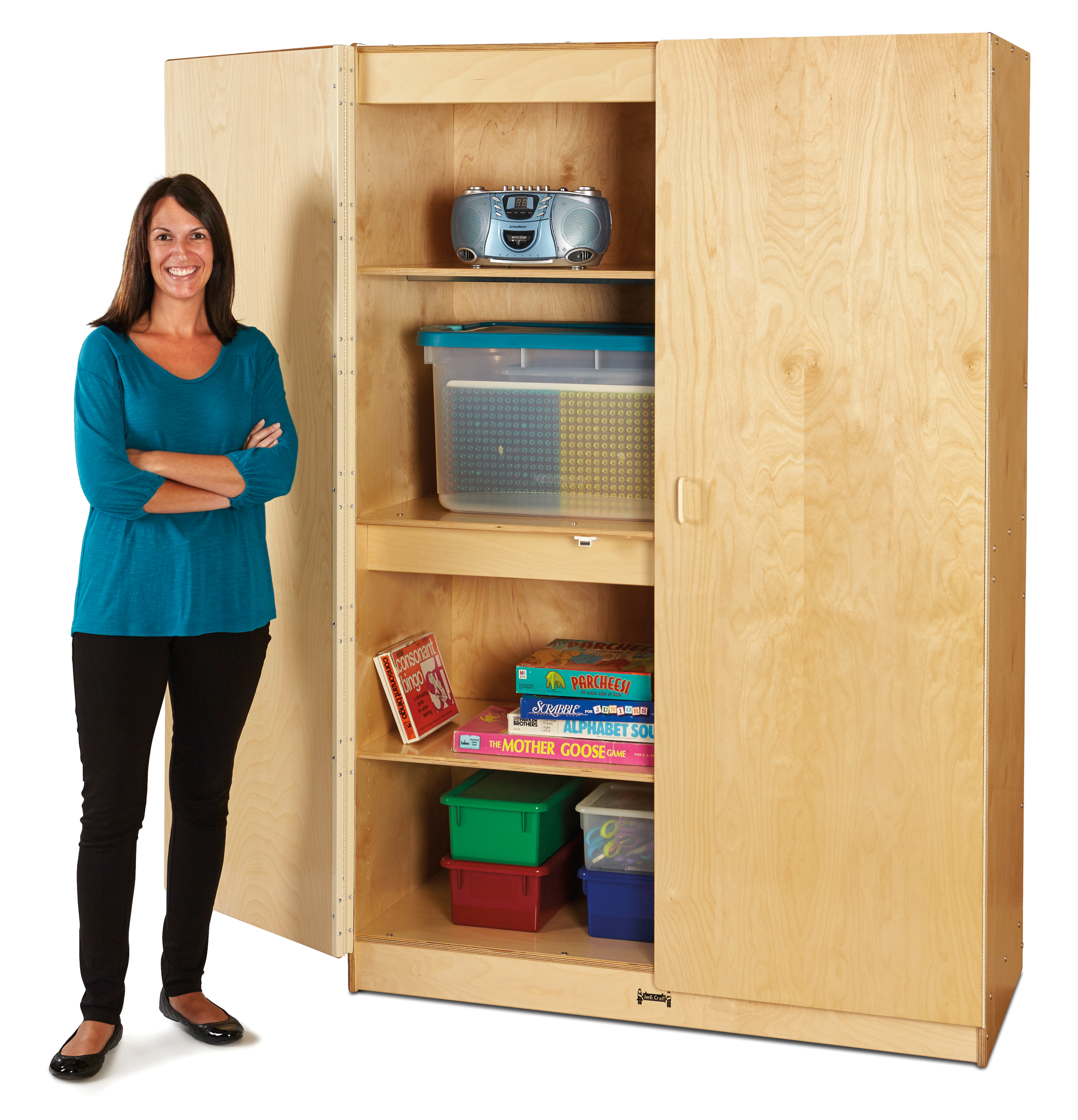 Jonti-Craft® Storage Cabinet - Mobile