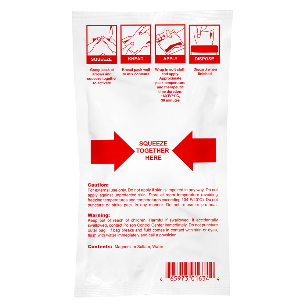 Dukal 5 x 9 inch Instant Hot Pack, 24/Pack