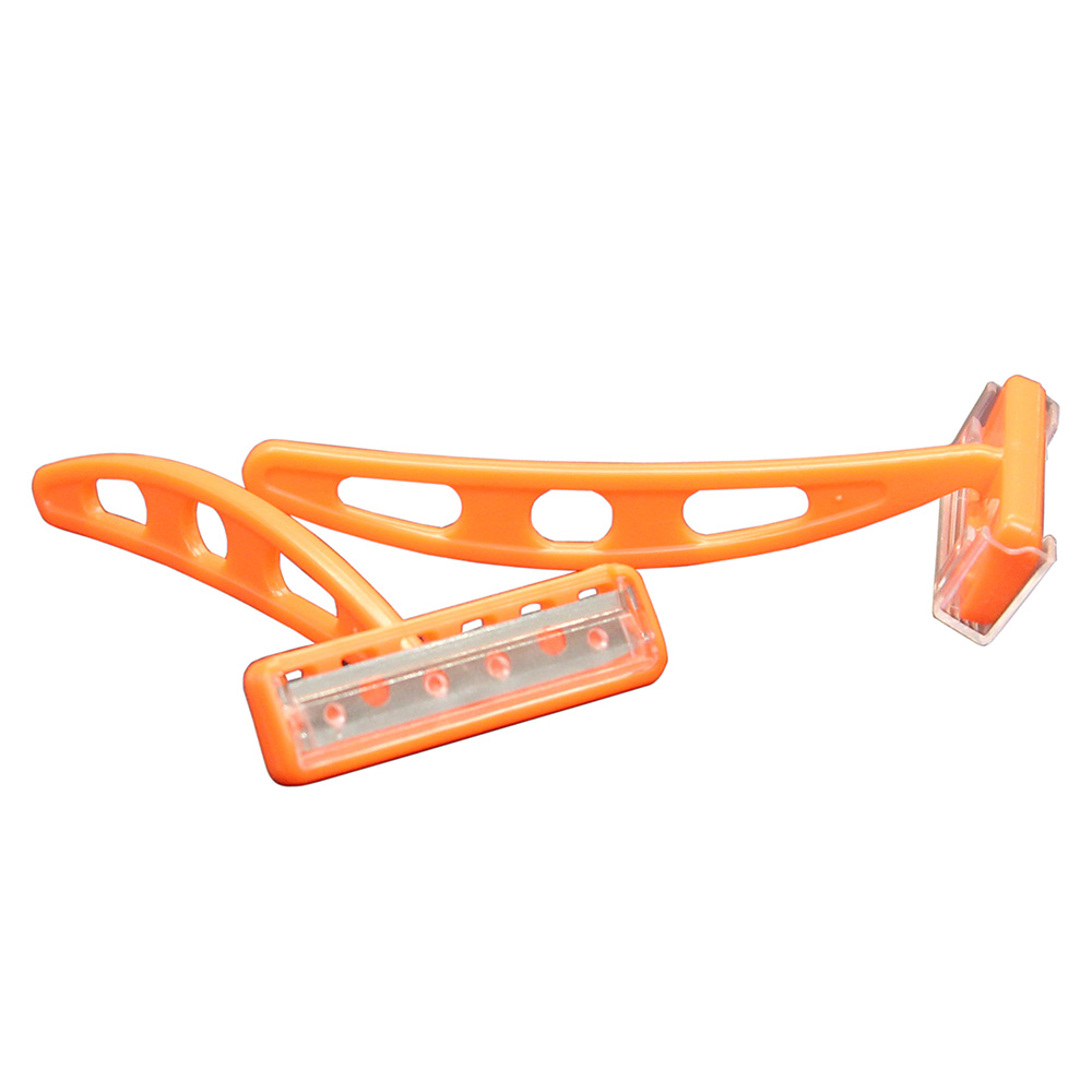 Dukal Dawnmist Single Edge Security Razor, Orange, 2000/Pack