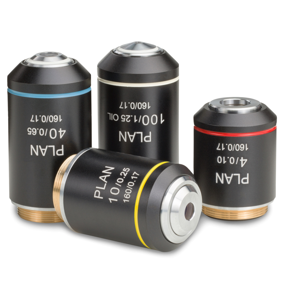 Unico Binocular 10X Widefield Eyepiece 4X 10X 40X 100X Din Plan Achromat for G500 Series Microscope