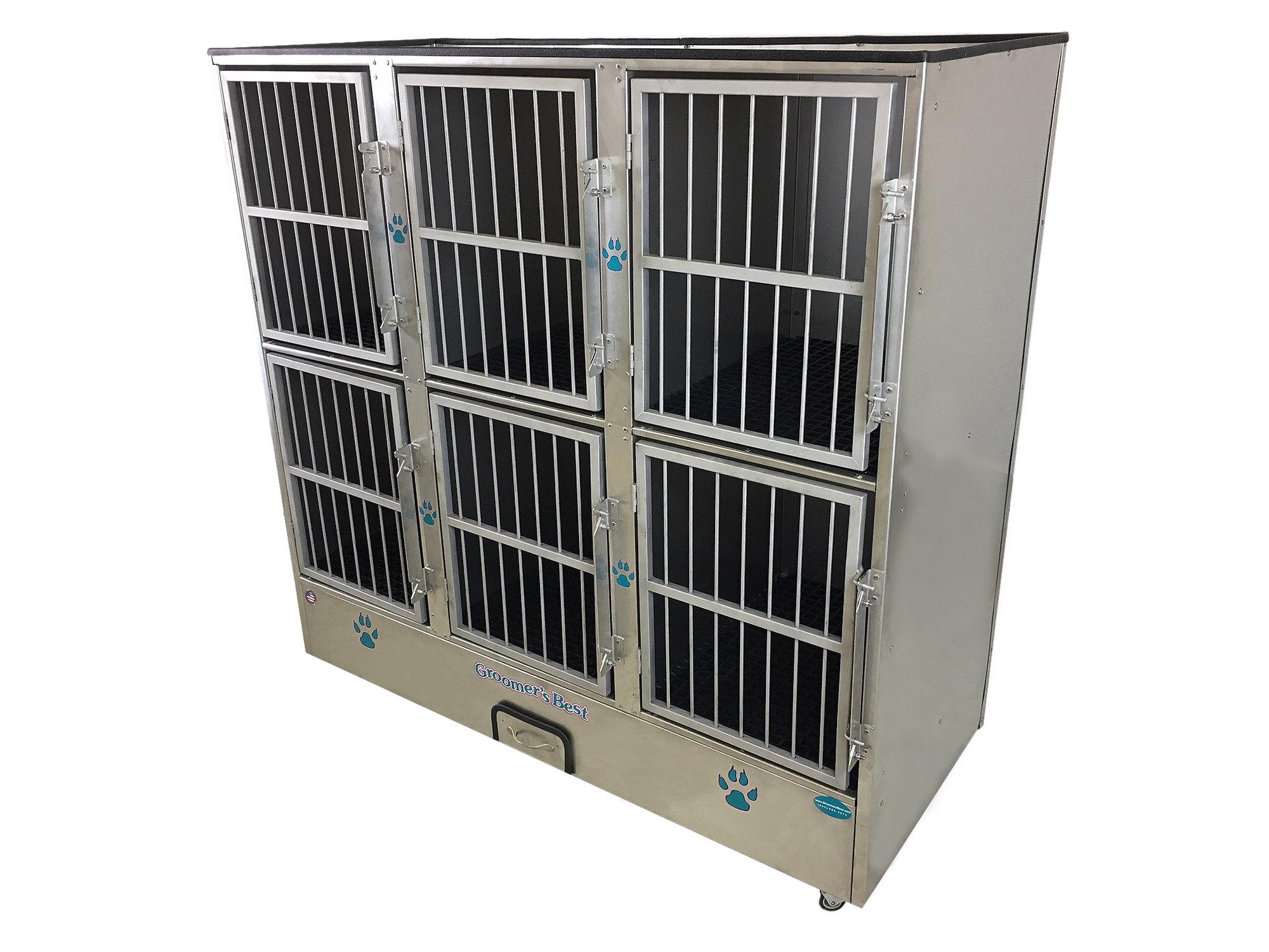 6 Unit Cage Bank- fully assembled