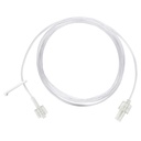 BD 6.5 inch x 0.2ml General IV Pressure Rated Extension Set with Non-Removable Slide Clamp and Male Spin Lock, 50/Pack