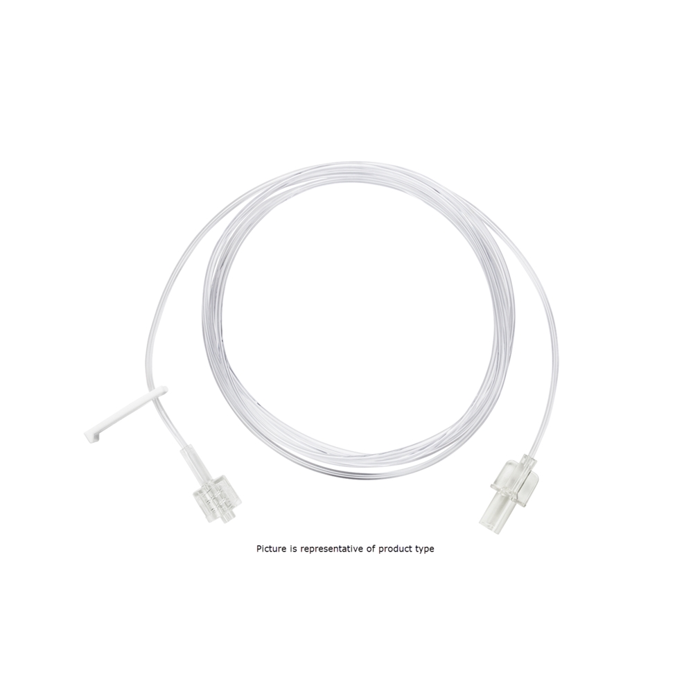 BD 30 inch Extension Set with Slide Clamp and Male Spin Lock, 50/Pack