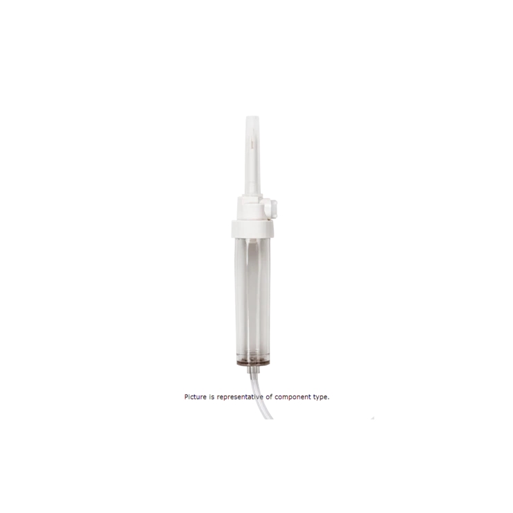 BD Alaris 20 Drops Low Sorbing Infusion Set with 1.2 Micron Filter, (1) 6inch Needle-Free Valve and 2-Piece Male Luer Lock, 20/Pack