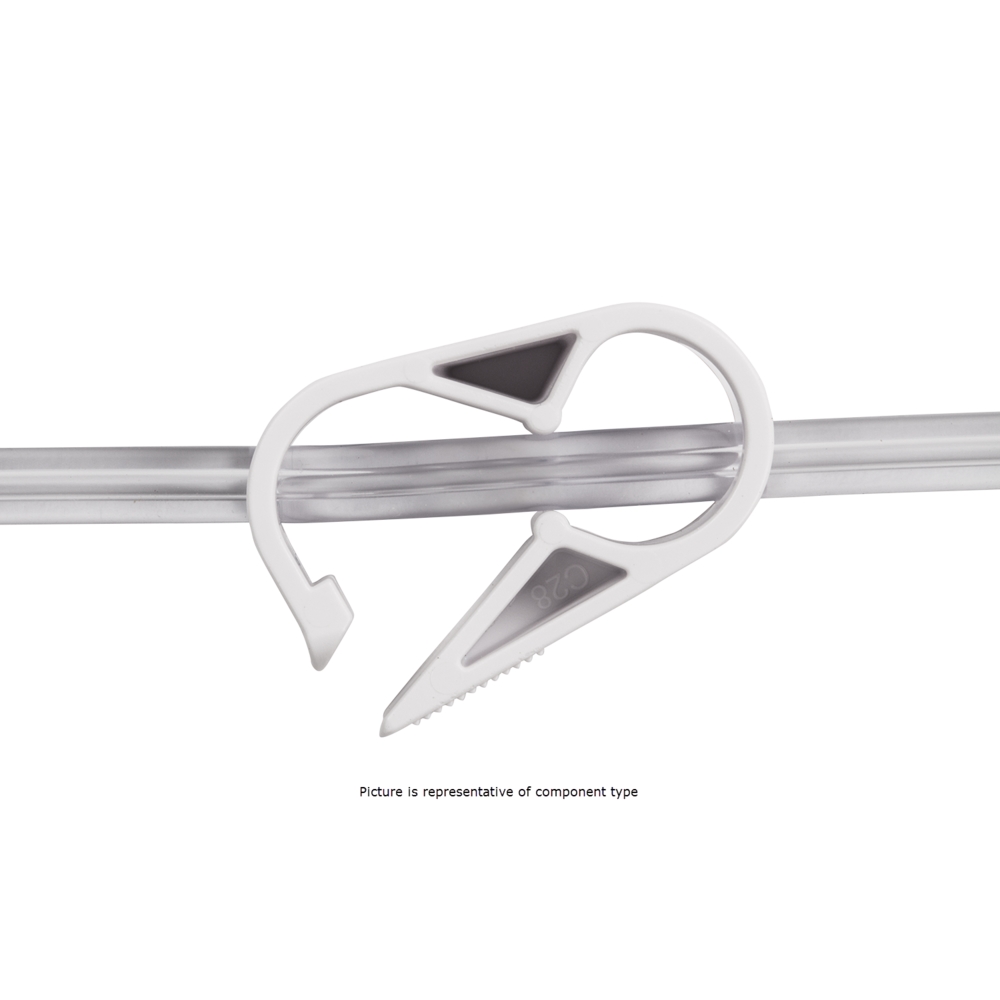 BD SmartSite Low Sorbing Extension Set with 0.2 Micron Filter, 1 Needle Free-Valve and 2-Piece Male Luer Lock, 100/Pack