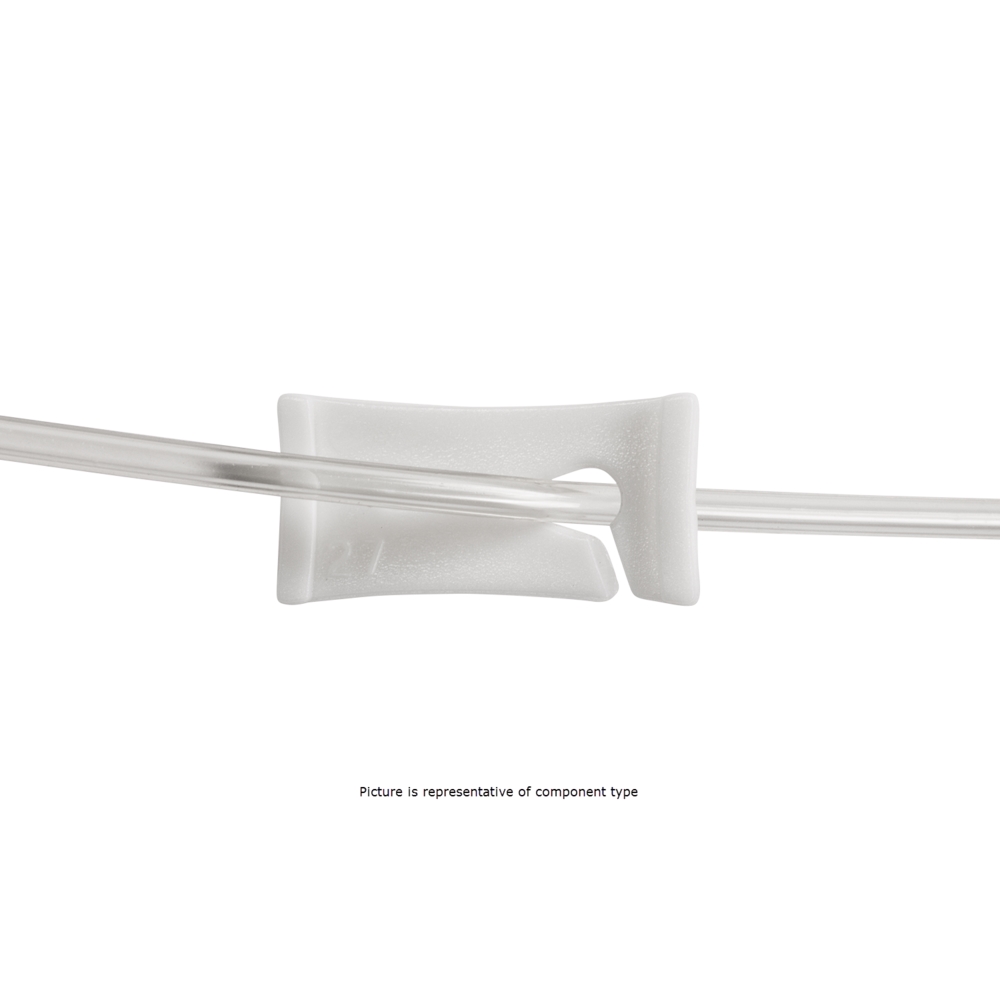 BD 12 inch Minibore Extension Set with Removable Slide Clamp and Male Spin Lock, 50/Pack