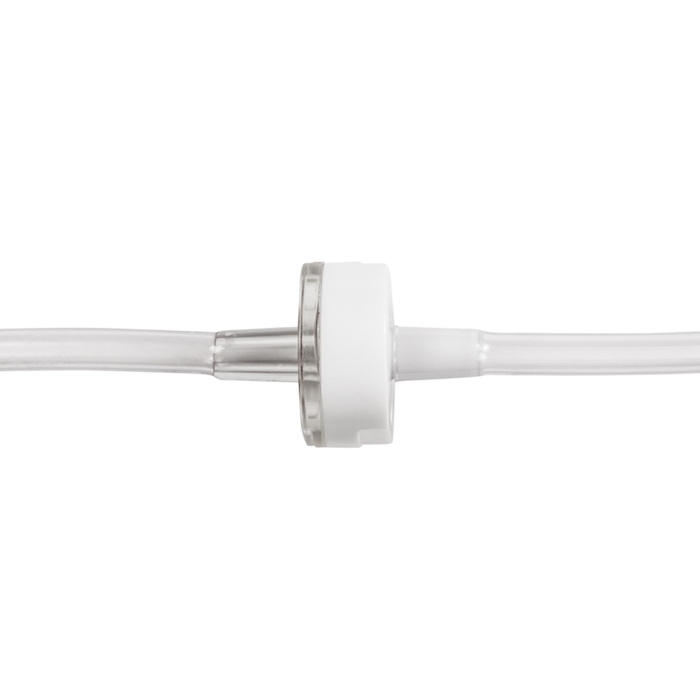BD Alaris 20 Drops Pump Infusion Set with Check Valve, (2) Needle-Free Valves and 2-Piece Male Luer Lock, 20/Pack