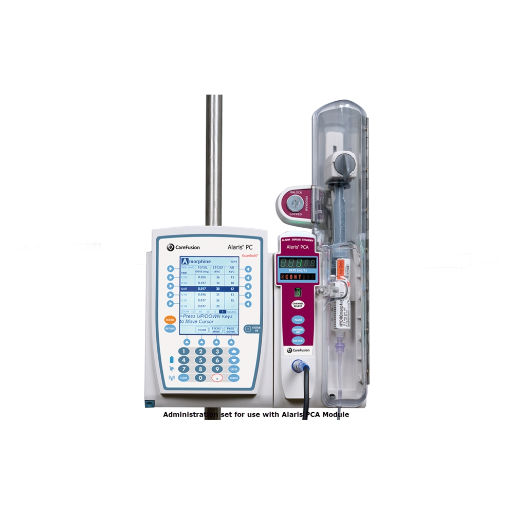 BD Alaris 92 inch PCA Module Extension Set, 2.1 ml Primary Volume, 50/Pack