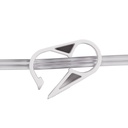 BD General IV Pressure Rated Extension Set with Pinch Clamps and Male Spin Lock, 50/Pack