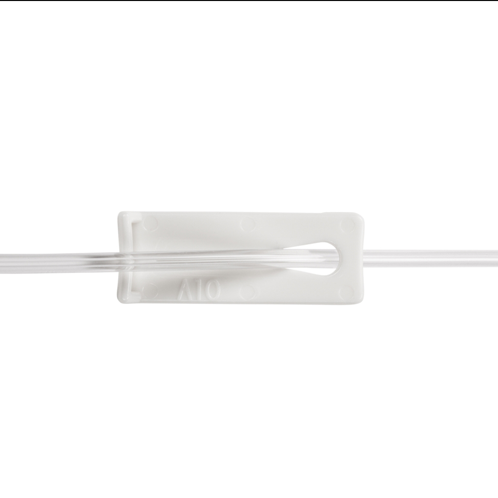 BD 6.5 inch x 0.2ml General IV Pressure Rated Extension Set with Non-Removable Slide Clamp and Male Spin Lock, 50/Pack