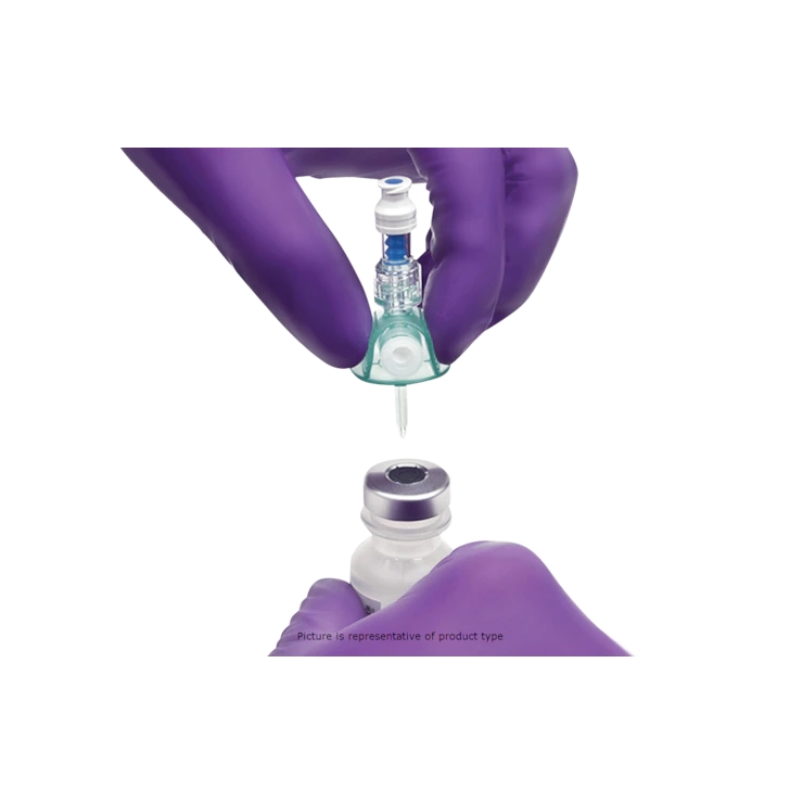 BD Chemo-Safety Universal Vented Vial Access Device for 13, 20 and 28 mm Vial Closures with 0.2 micron Hydrophobic Air-Venting Filter with SmartSite Needle-Free Valve, 400/Pack