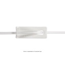 BD Extension Set with Microbore Bifuse, 2 Bonded Maxzero Needle-Free Connectors, 2 Slide Clamps and Spin Male Luer Lock, 50/Pack